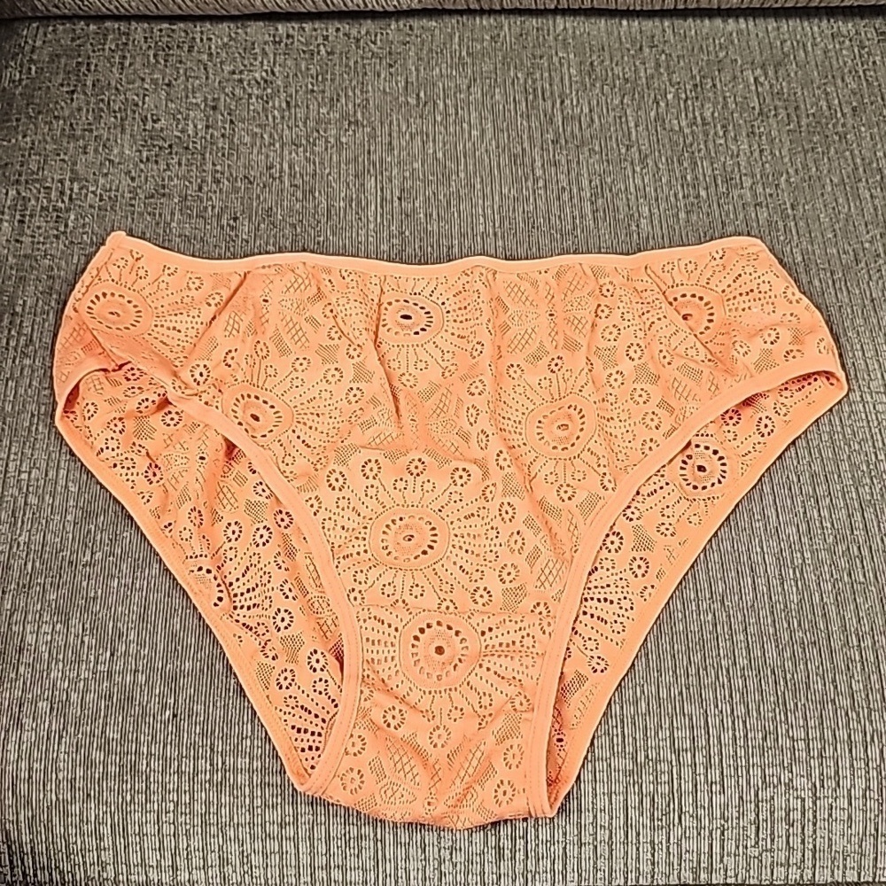 Knotty Size XL Orange Panties